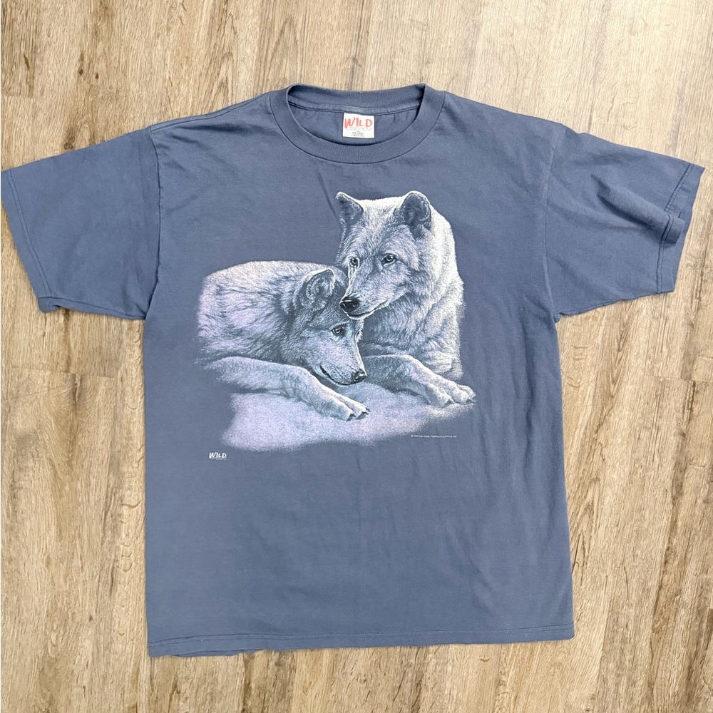 VTG Wild Gear • Wolf Graphic Tee - Picture 1 of 6